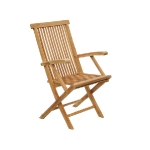 002-Folding Arm Chair
