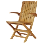 008-Carla Folding Arm Chair