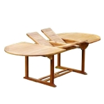 014-Oval Double Ext Table 180-300