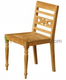 Teak Stacking Chair