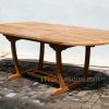 Teak Lengkung Oval Extend Table 120-170 / 100