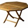 Teak Octagonal Folding Table 70